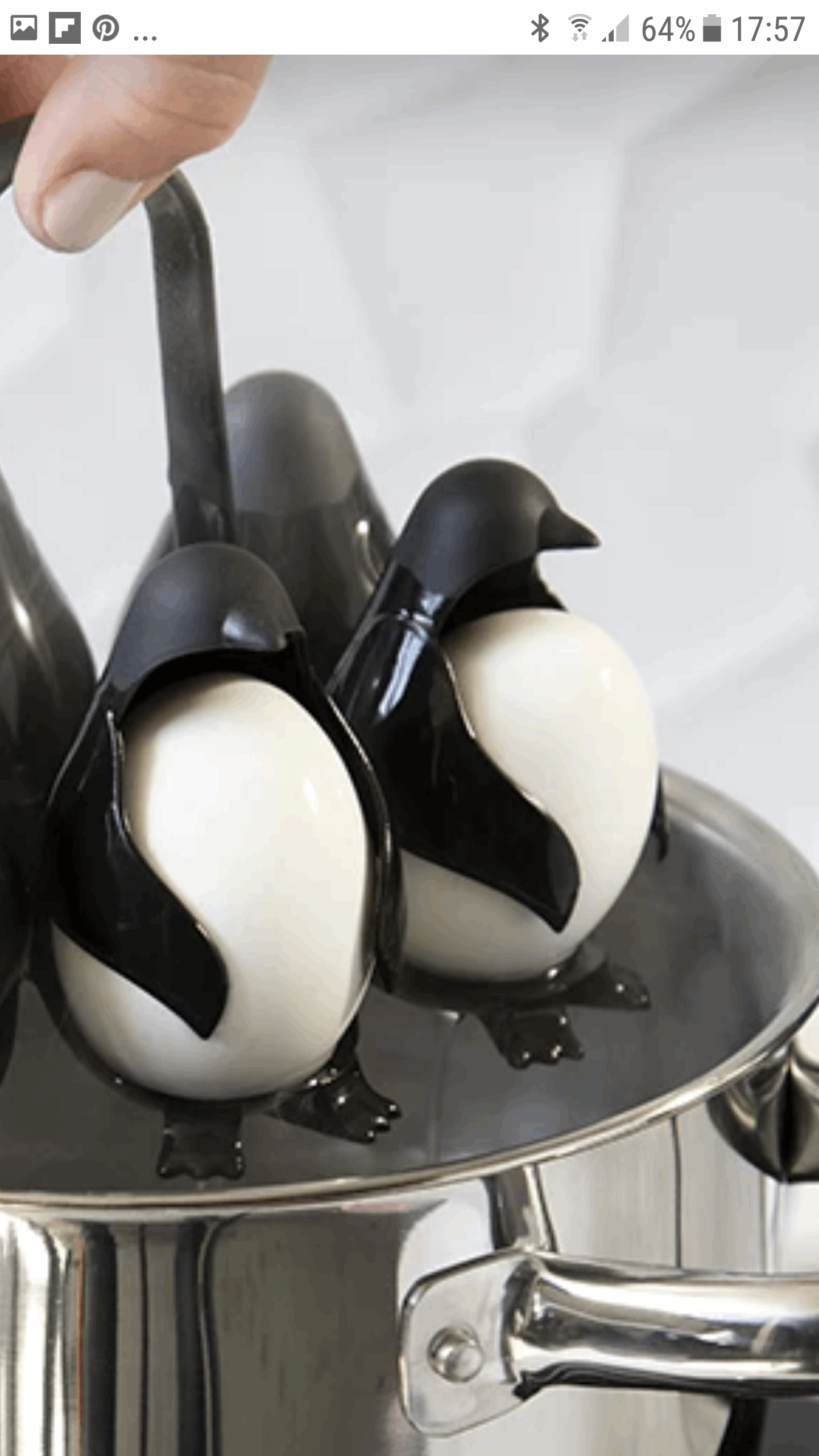 Cheap Penguin-shaped Boiled Egg Rack Egg Storage Rack Water Boiled