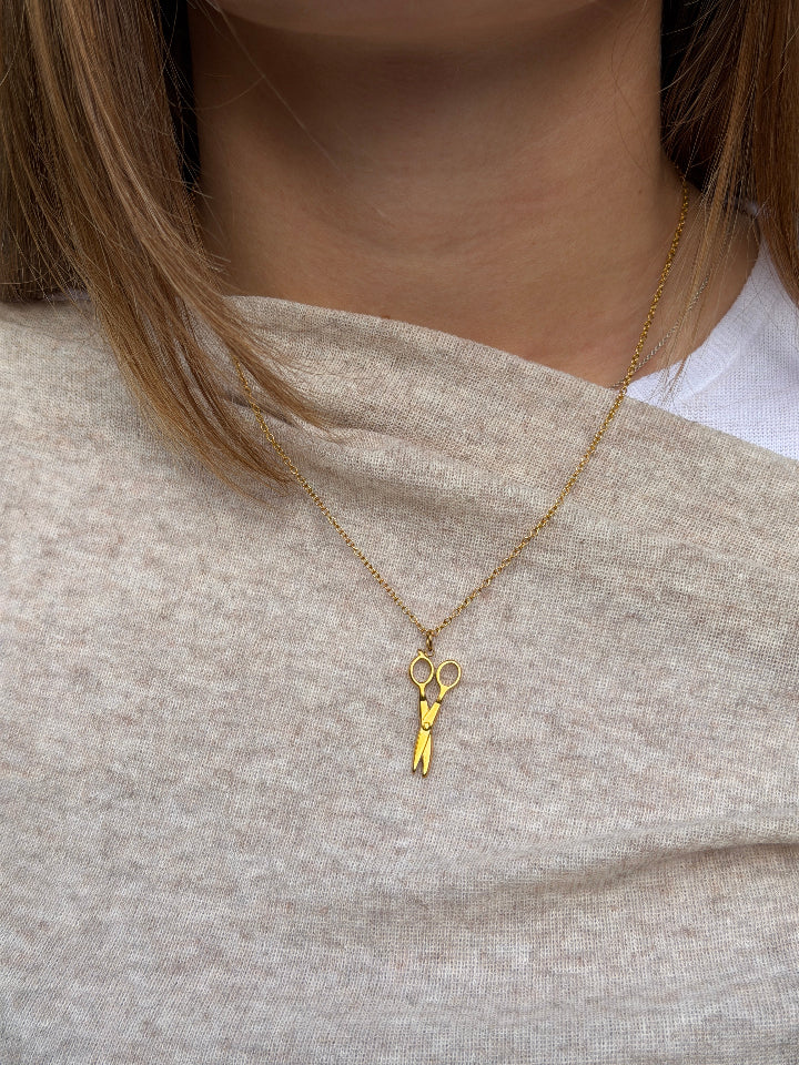 roestvrij staal ketting met bedel schaar